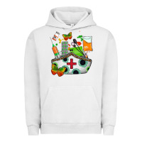 Pigment Lunar Rock nurse   juneteenth Urban Hoodie - AdoDesignShop