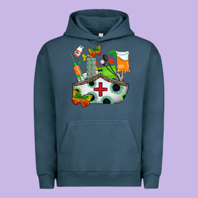 Nurse   Juneteenth Urban Hoodie Designed By Adodesignshop
