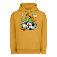 Pigment Peanut Butter nurse   juneteenth Urban Hoodie - AdoDesignShop