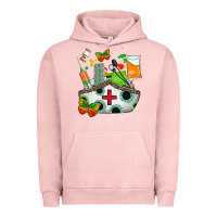 Pigment Salmon nurse   juneteenth Urban Hoodie - AdoDesignShop
