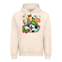 Sandshell nurse   juneteenth Urban Hoodie - AdoDesignShop