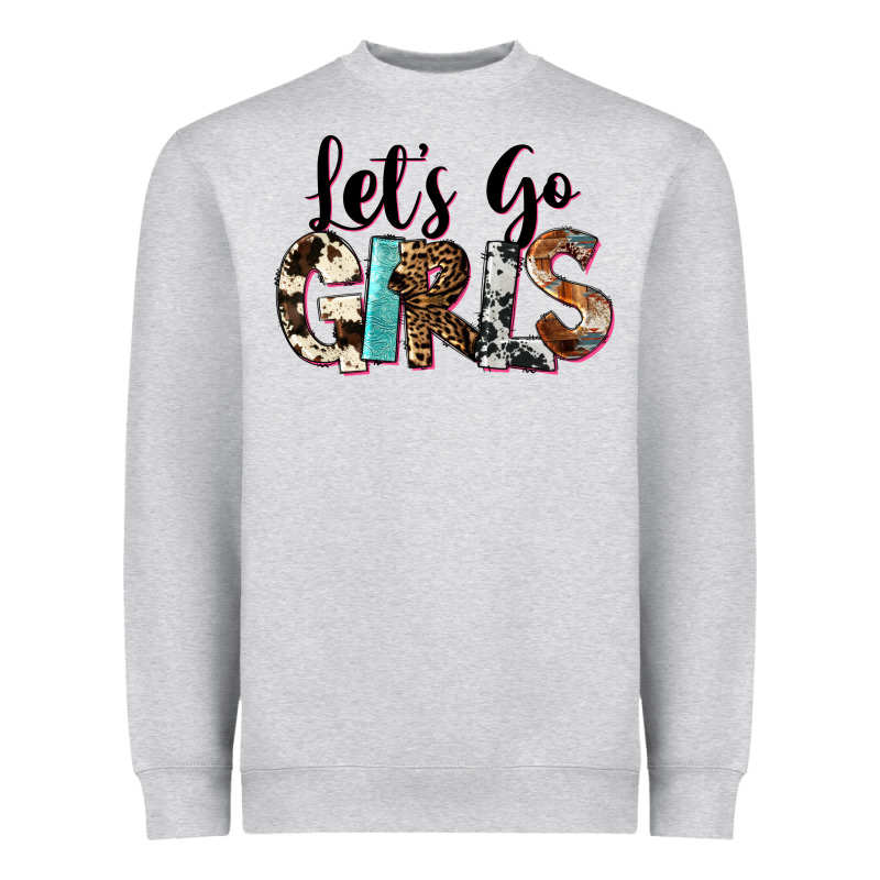Let's Go Girls Heavyweight Sweatshirt by FaDigitalArtStudio | Teevron