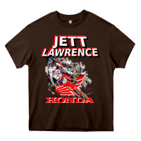 Chocolate Brown jett lawrence 250 champion leader sx mx champ motocross champion colla Heavy Core Tee - minhPixels