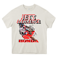 Cream jett lawrence 250 champion leader sx mx champ motocross champion colla Heavy Core Tee - minhPixels