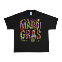 Black Mardi Gras Urban Heavy Tee - HowdyJamesFarm
