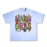 Grape Ice Mardi Gras Urban Heavy Tee - HowdyJamesFarm
