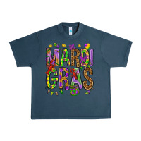Midnight Navy Mardi Gras Urban Heavy Tee - HowdyJamesFarm