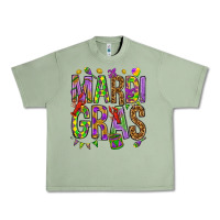 Oil Green Mardi Gras Urban Heavy Tee - HowdyJamesFarm