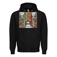 Black easter Zipper Hoodie - CowhideDigitalArt