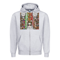 Heather Grey easter Zipper Hoodie - CowhideDigitalArt