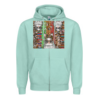 Seafoam easter Zipper Hoodie - CowhideDigitalArt