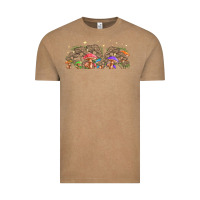 Vintage Coffee magic mushroom Vintage Tee - TumblerDesignByShophia