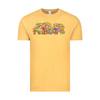 Vintage Mustard magic mushroom Vintage Tee - TumblerDesignByShophia