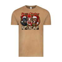 Vintage Camel Merry Christmas Heifers Vintage Tee - RanaPortraitStore