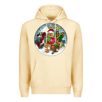 Pina Colada Joy gingerbread Premium Hoodie - FaDigitalArtStudio