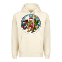 Sandshell Joy gingerbread Premium Hoodie - FaDigitalArtStudio