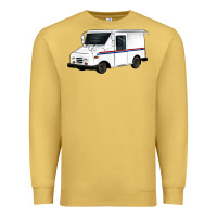 Antique Gold mail truck Premium Sweatshirt - Artiststas