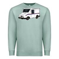 Seafoam mail truck Premium Sweatshirt - Artiststas