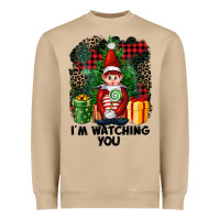 Mushroom I'm Watching You Elf Heavyweight Sweatshirt - FaDigitalArtStudio