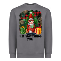 Storm I'm Watching You Elf Heavyweight Sweatshirt - FaDigitalArtStudio