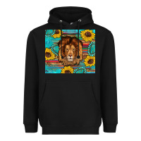 Black western lion tumbler Heavyweight Hoodie - Artiststas