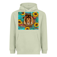 Matcha western lion tumbler Heavyweight Hoodie - Artiststas