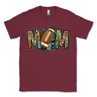 Burgundy American football mom Classic Tee - Jasminsmagicworld