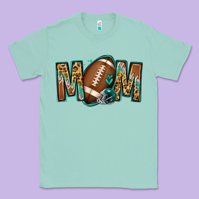 American Football Mom Classic Tee Designed By Jasminsmagicworld