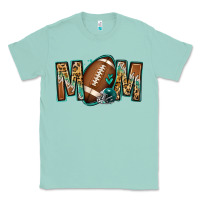 Seafoam American football mom Classic Tee - Jasminsmagicworld