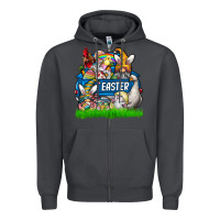 Smoke easter Zipper Hoodie - CowhideDigitalArt