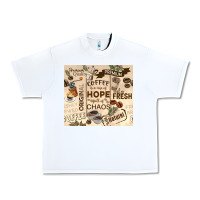 White coffee is a cup of hope Urban Heavy Tee - TumblerDesignByShophia