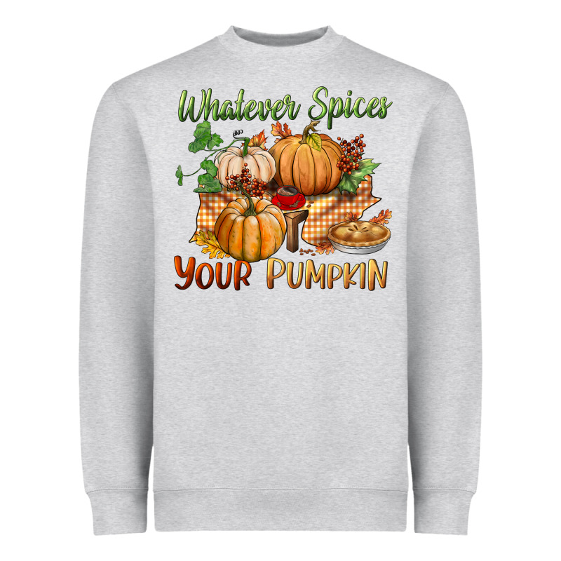Whatever Spices Your Pumpkin Heavyweight Sweatshirt by BundleAndBundleShop | Teevron
