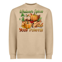 Mushroom whatever spices your pumpkin Heavyweight Sweatshirt - BundleAndBundleShop