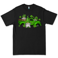 Black st patrick's gnomes farm truck Premium Tee - Jasminsmagicworld