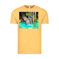 Vintage Mustard reel cool dad bass Vintage Tee - TumblerDesignByShophia