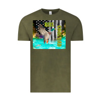 Vintage Olive reel cool dad bass Vintage Tee - TumblerDesignByShophia