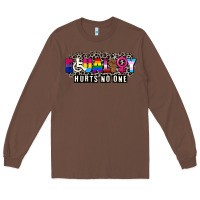Chestnut Pride equality hurts no one Long Sleeve Tee - CowGirlArtShop