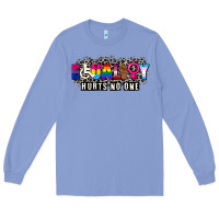 Colony Blue Pride equality hurts no one Long Sleeve Tee - CowGirlArtShop