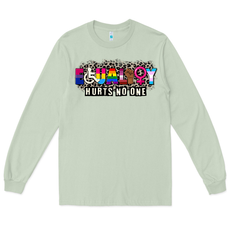 Pride Equality Hurts No One Long Sleeve Tee by CowGirlArtShop | Teevron