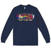 Navy Pride equality hurts no one Long Sleeve Tee - CowGirlArtShop