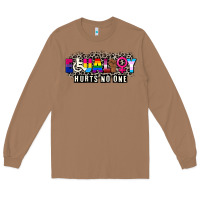 Toasted Coconut Pride equality hurts no one Long Sleeve Tee - CowGirlArtShop