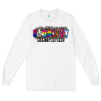 White Pride equality hurts no one Long Sleeve Tee - CowGirlArtShop