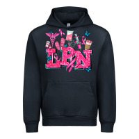 Navy lpn cancer  nurse with Urban Hoodie - AdoDesignShop