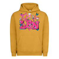 Pigment Peanut Butter lpn cancer  nurse with Urban Hoodie - AdoDesignShop