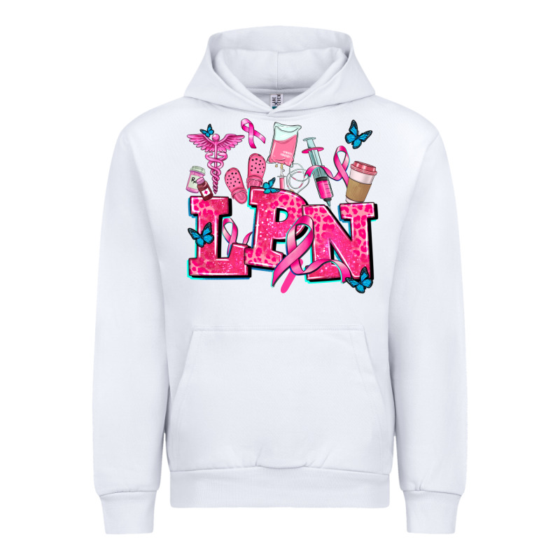 Lpn Cancer  Nurse With Urban Hoodie by AdoDesignShop | Teevron