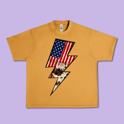 Lightning Bolt Urban Heavy Tee Designed By Jahusdesignshop