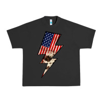 Pigment Black Lightning Bolt Urban Heavy Tee - JahusDesignShop