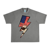 Tornado Lightning Bolt Urban Heavy Tee - JahusDesignShop