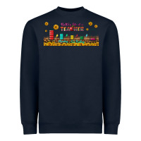 Navy battery life of a teacher libbey glass Heavyweight Sweatshirt - BundleAndBundleShop