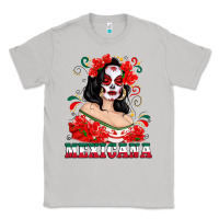 Moon Dust Mexicana with Skull Girl Classic Tee - texasbilliewilder
